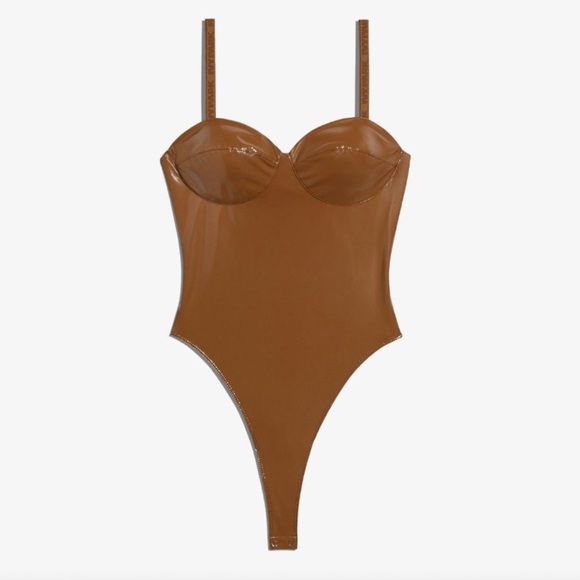 IVY PARK Tops - New adidas Ivy Park Latex Bodysuit